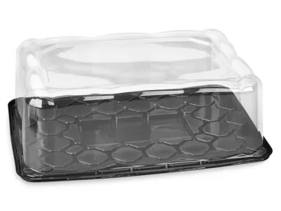 Plastic Cake Containers 1/4 Sheet S19148 Uline