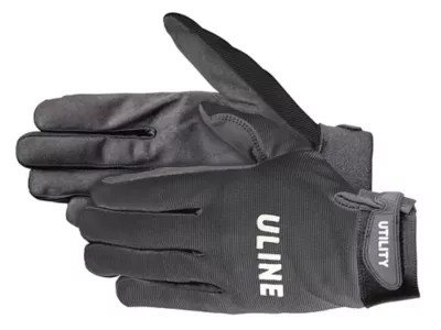 Uline Utility Gloves Black, XL S19190BLX Uline