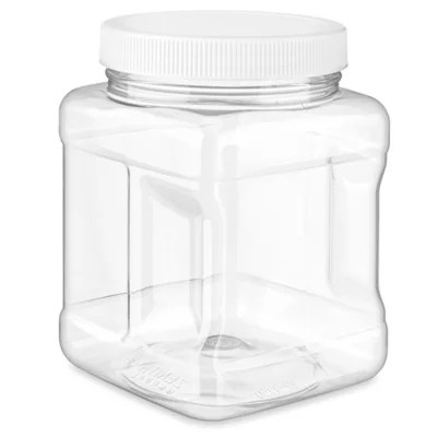 Plastic Grip Jars 32 oz S19294 Uline