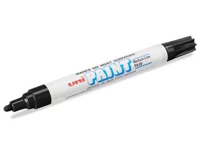 Uni® Paint Markers Black S19423BL Uline
