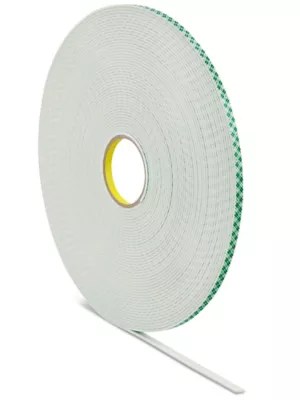 3M 4008 Heavy Duty DoubleSided Foam Tape 3/8" x 36 yds S19609 Uline