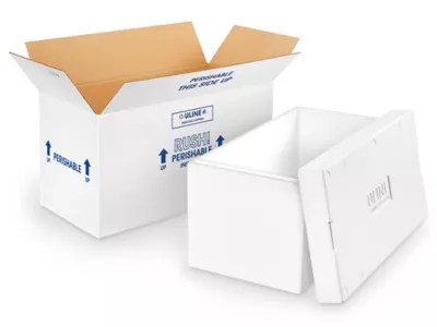 Insulated Foam Shipping Kit 30 1/4 x 14 1/2 x 16" S19763 Uline