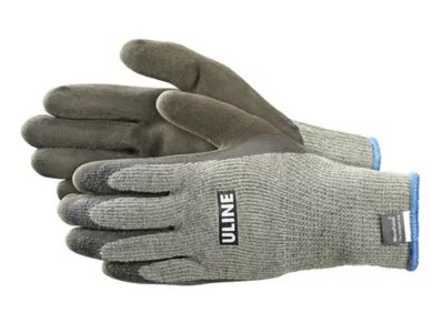 Uline Super Gription® Thermal Latex Coated Gloves Medium S19884M Uline