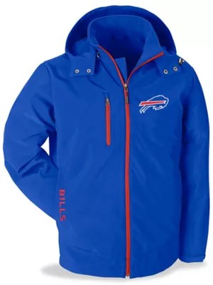 NFL Soft Shell Coat Buffalo Bills, XL S20087BUFX Uline