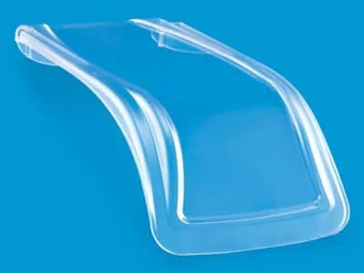 Ultra Clear Bin Lid 10 7/8 x 5 1/2" S20273 Uline