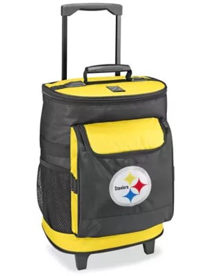NFL Rolling Cooler Pittsburgh Steelers S20421PIT Uline