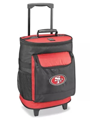 NFL Rolling Cooler San Francisco 49ers S20421SFF Uline