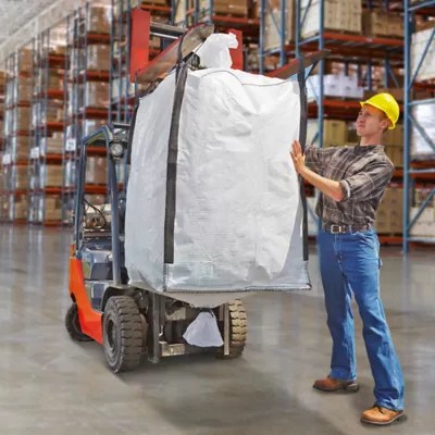 Bulk Bags Skid Lot Spout Top, Spout Bottom, 35 x 35 x 40" S20563S