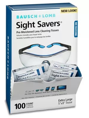 Bausch & Lomb Safety Glass Wipes S20719 Uline
