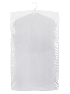 Garment Bags 1.0 Mil, 21 x 3 x 40", White S20775 Uline
