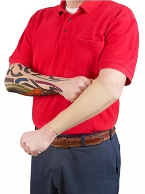 Tattoo Cover Sleeve Forearm, XL/2XL, Light S20844LX Uline