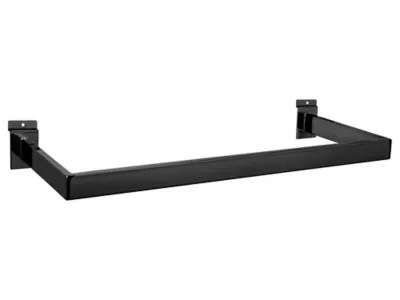 U Rail for Slatwall - 24 x 10", Black S-21147BL - Uline