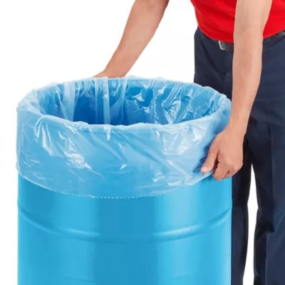 Uline Industrial Coreless Trash Liners 1.5 Mil, 5560 Gallon, Clear S