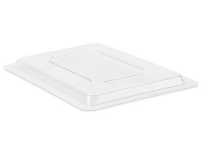 Rubbermaid® Food Storage Box Lids 18 x 12", Clear S21502 Uline