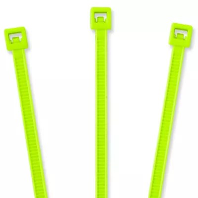 Nylon Cable Ties 4", Fluorescent Green S2151FG Uline