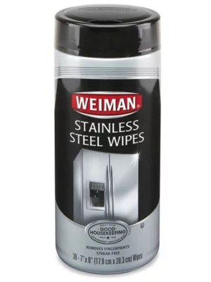 Weiman® Stainless Steel Cleaner Wipes 30 ct S21520 Uline