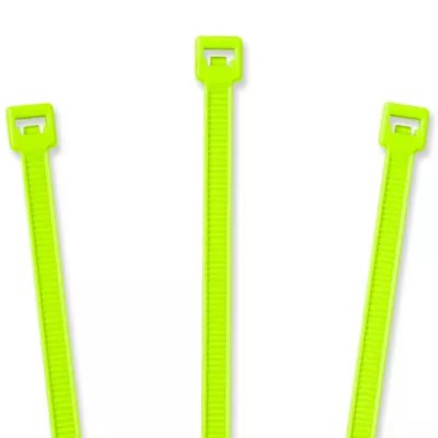 Nylon Cable Ties 11", Fluorescent Green S2154FG Uline