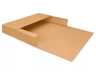 42 x 32" Jumbo Kraft EasyFold Mailers S21605 Uline
