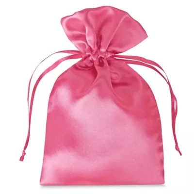 Satin Bags 5 x 7", Hot Pink S21653HP Uline