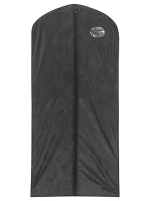 Vinyl Zippered Garment Bags 24 x 5 x 54", Black S21655BL Uline