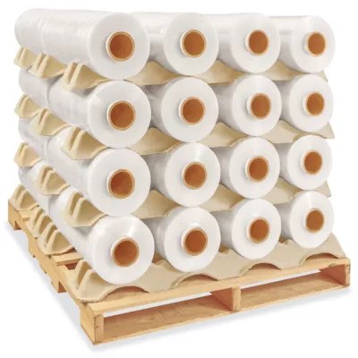 Machine Length Stretch Film Skid Lot Cast, 60 gauge, 20" x 6,000' S2204S Uline