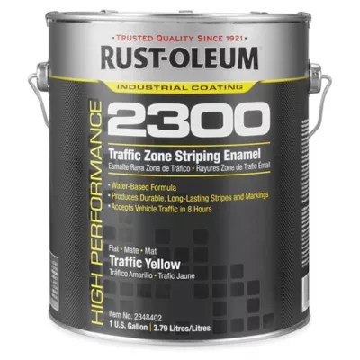 RustOleum® Gallon Striping Paint Yellow S22066Y Uline
