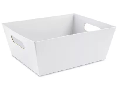Market Trays 12 x 9 x 4", White S22255W Uline