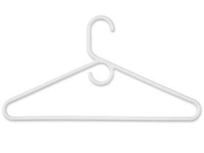 Tubular Plastic Hangers 3/8" S22340 Uline