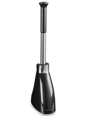 simplehuman® Toilet Bowl Brush and Caddy Black S22385BL Uline