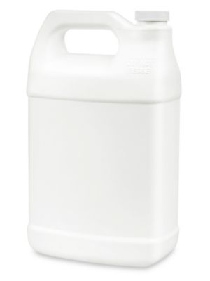 Fluorinated FStyle Jugs 1 Gallon, White S22891 Uline