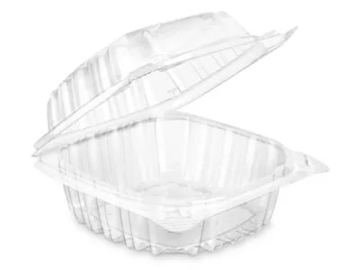 Clear Hinged TakeOut Containers 14 oz S22911 Uline
