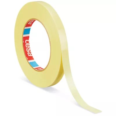Tesa 4289 Strapping Tape 1/2" x 60 yds, Yellow S23642 Uline