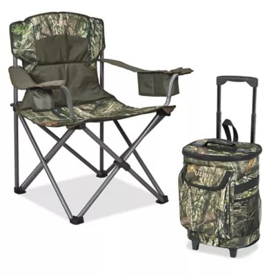 Camp Chair and Cooler Combo Camo S23787CAMO Uline