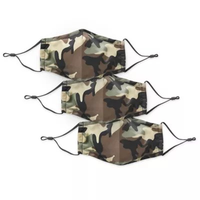 Reusable Camo Face Masks M/L S23851L Uline