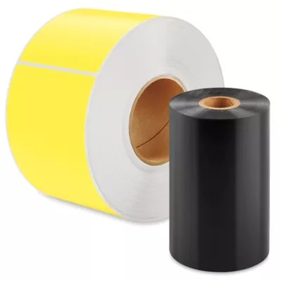 Industrial Thermal Transfer Ribbons Wax/Resin, 5.12" x 1,969' S24163