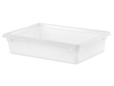 Rubbermaid® Food Storage Boxes 26 x 18 x 6", White S24256 Uline
