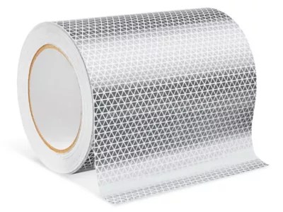 Outdoor Reflective Tape 6" x 50', White S24328W Uline