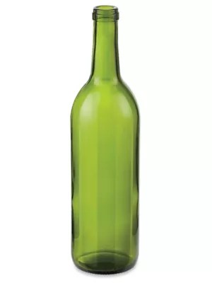 Wine Bottles 750 mL, Green S24386G Uline