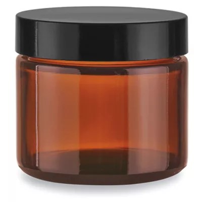 Frascos Rectos de Vidrio Ámbar 2 oz, Tapa Fenólica, 59 ml S24531 Uline