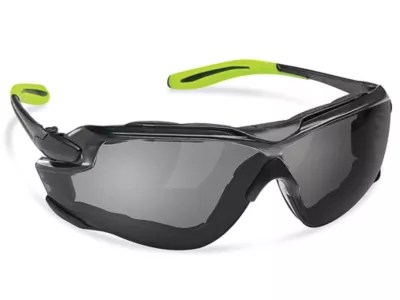 Impulse™ Foam Sealed Safety Glasses Smoke S24605SM Uline
