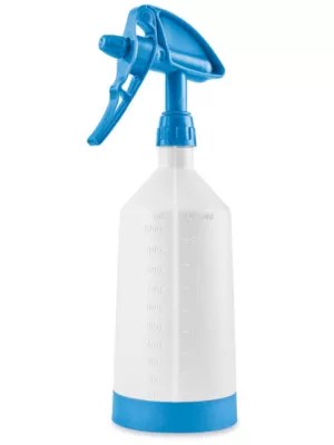 360° Dual Action Spray Bottles 34 oz, Blue S24631BLU Uline
