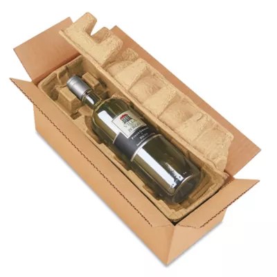 Pulp Wine Shippers 1 Bottle Pack S24716 Uline