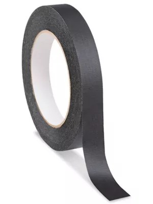 Masking Tape 3/4" x 60 yds, Black S2489BL Uline