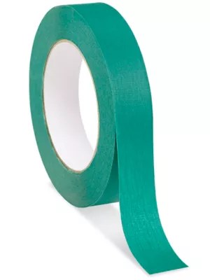 Masking Tape 1" x 60 yds, Green S2490G Uline