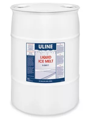Liquid Ice Melt 55 Gallon Drum S25017 Uline