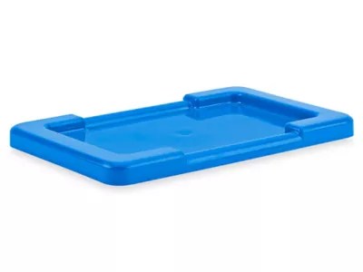 CrossStack Tub Lid 18 x 11", Blue S25444BLU Uline