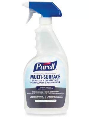Purell® MultiSurface Sanitizer and Disinfectant 946 mL Spray Bottle