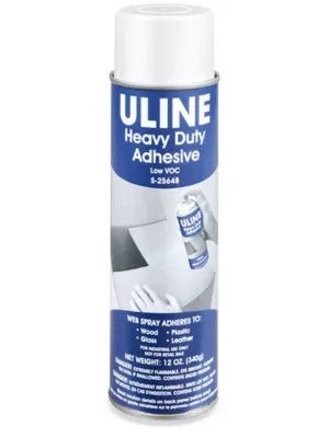Uline Heavy Duty Spray Adhesive 12 oz S25648 Uline