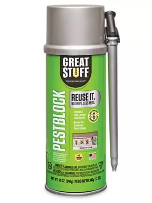 Great Stuff™ Expanding Foam Sealant Pestblock, 12 oz S25906 Uline