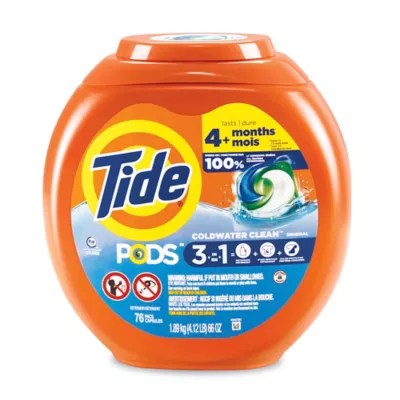 Tide® High Efficiency Pods® Laundry Detergent 76 count S25975 Uline